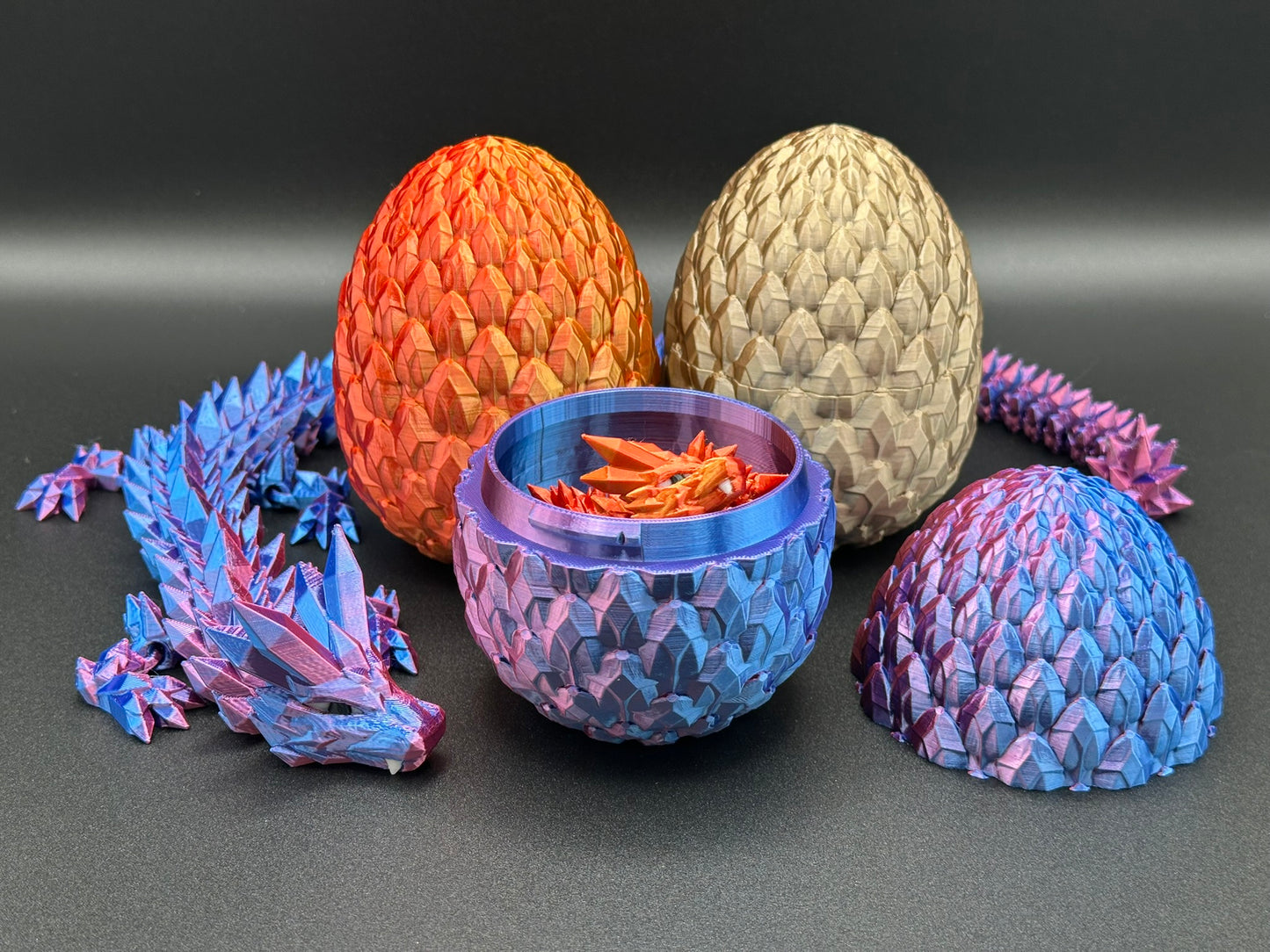 π₯ Articulated Fidget Dragon β Your Ultimate Fantasy Companion! (Optional Dragon Egg Add-On πβ¨)