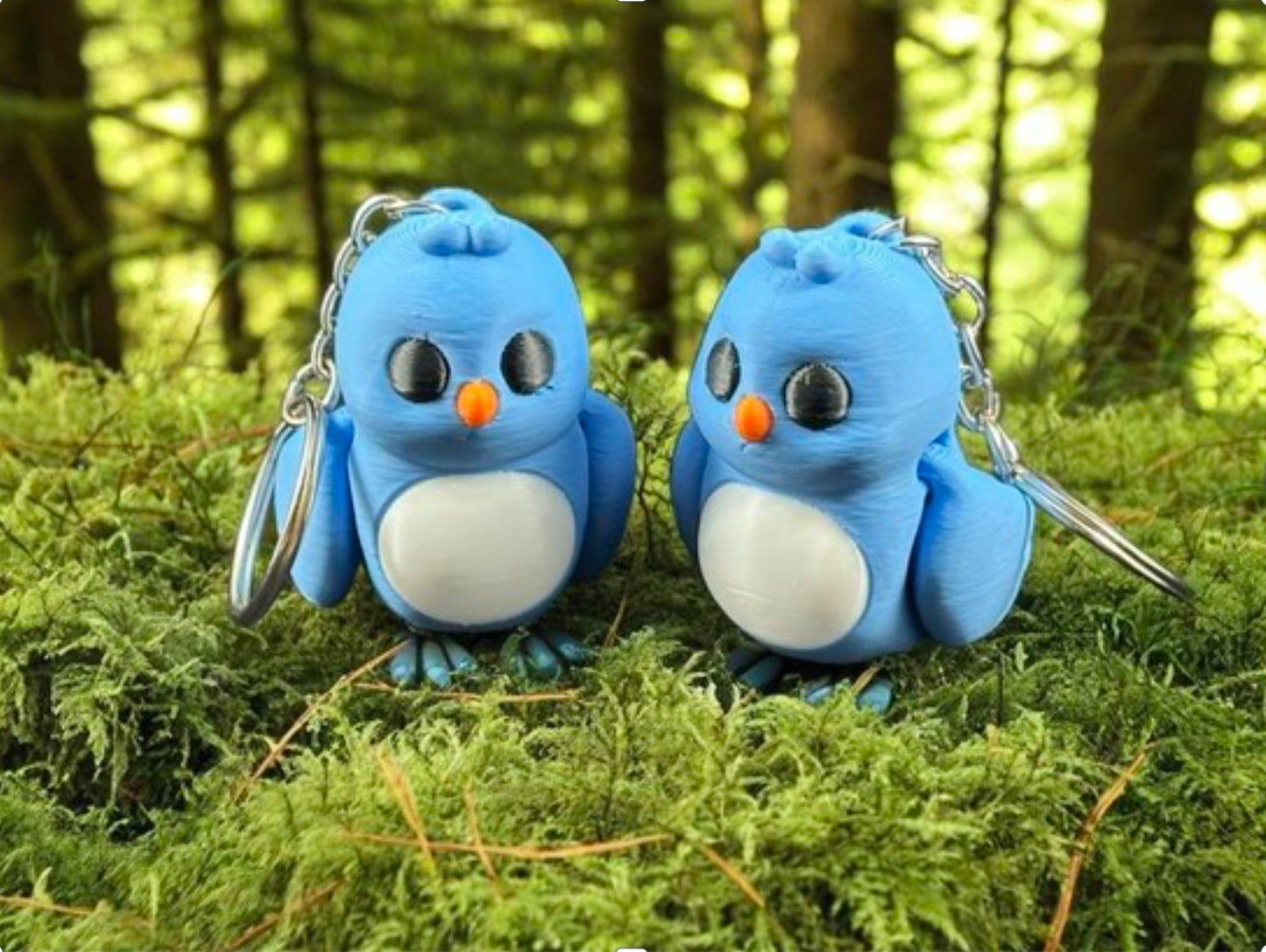 Adorable Love Birds Keychain Set – Perfect for your Loved One