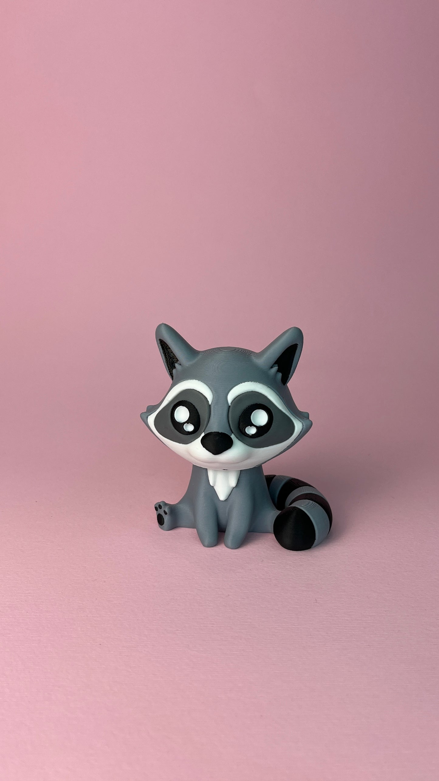 Clicky Raccoon with Heart – Adorable and Satisfying Fidget Toy