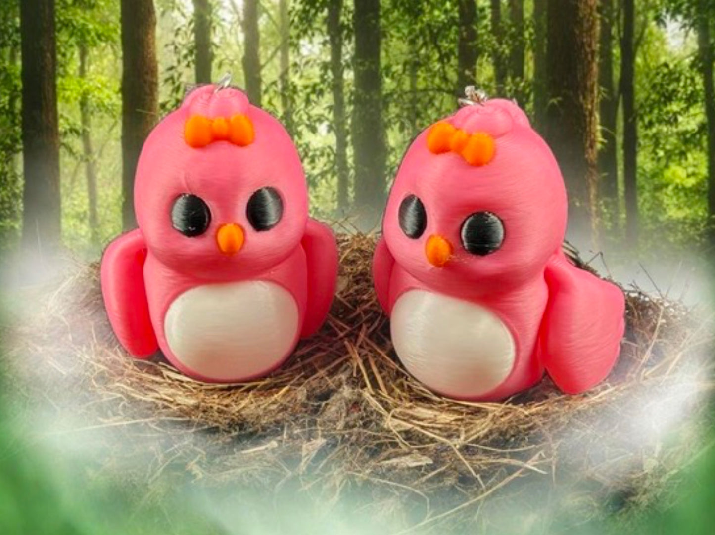 Adorable Love Birds Keychain Set – Perfect for your Loved One