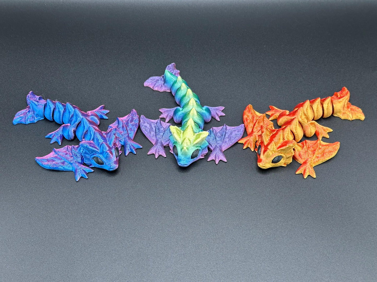 Articulated Fidget Baby Dragon – Cute and Colorful Movable Toy for Stress Relief